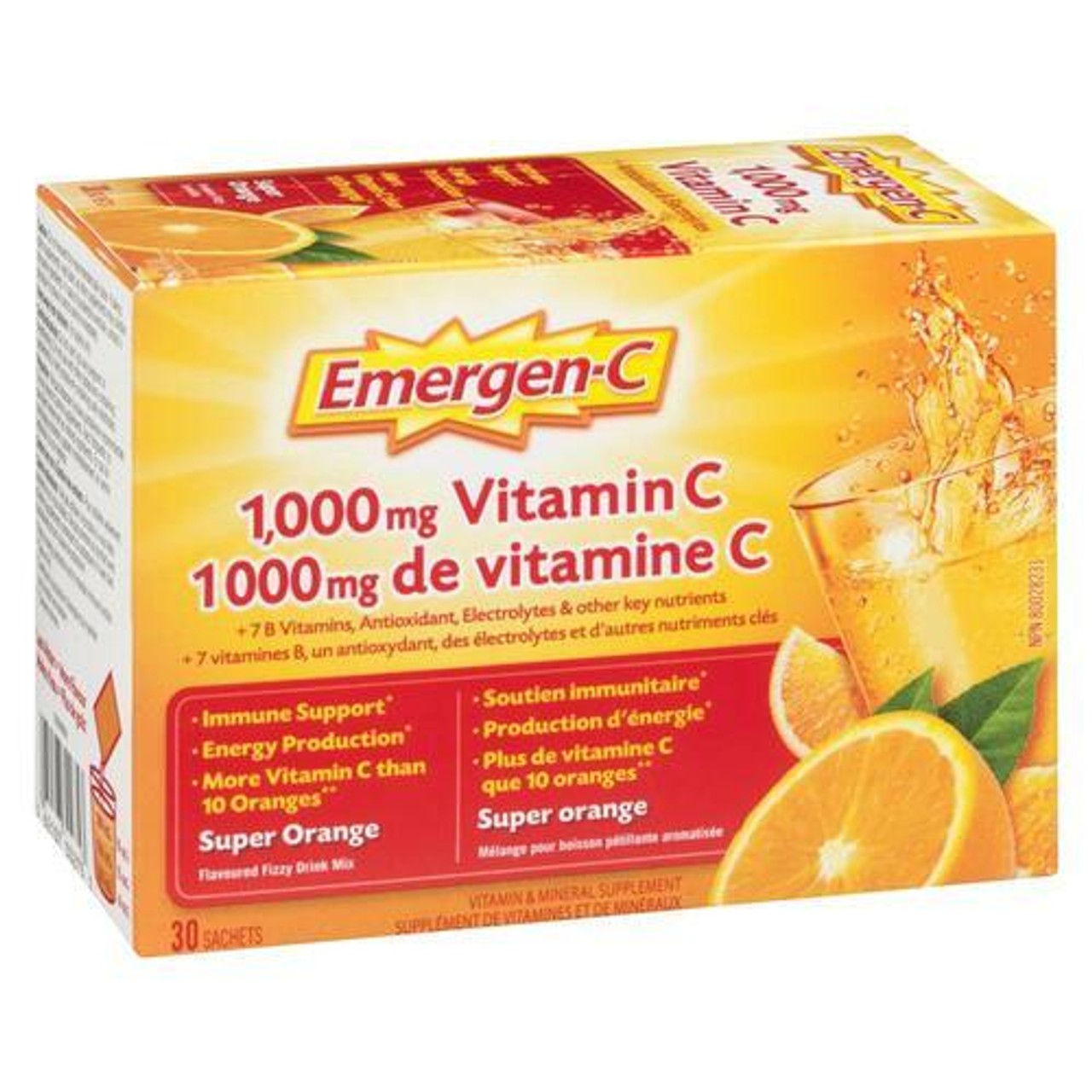 Emergen-C Vitamin C Super Orange 30 x 9.1 g - Voilà Online Groceries ...