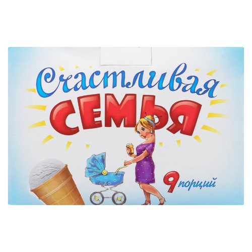 Semya Ice Cream Vanilla 9 x 120 ml