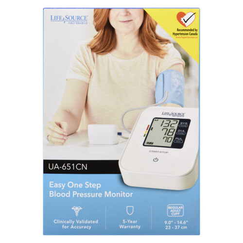 Lifesource UA-651 Basic Blood Pressure Monitor 380 g