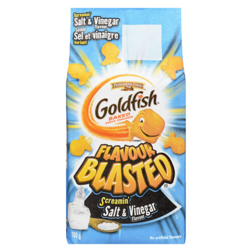 Pepperidge Farm Goldfish Crackers Flavour Blasted Salt & Vinegar 180 g
