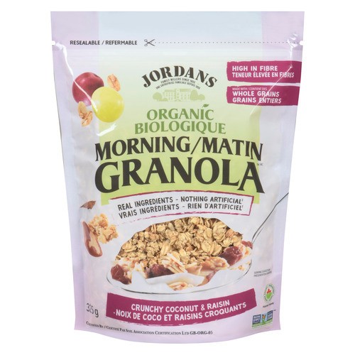 Jordans Organic Morning Granola Coconut & Raisin 325 g