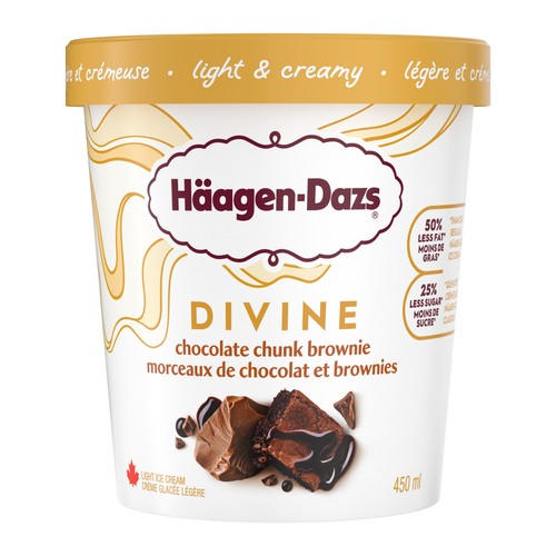 Haagen-Dazs Ice Cream Divine Chocolate Brownie 450 ml