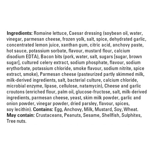Longo's Caesar Salad With Caesar Dressing 770 g