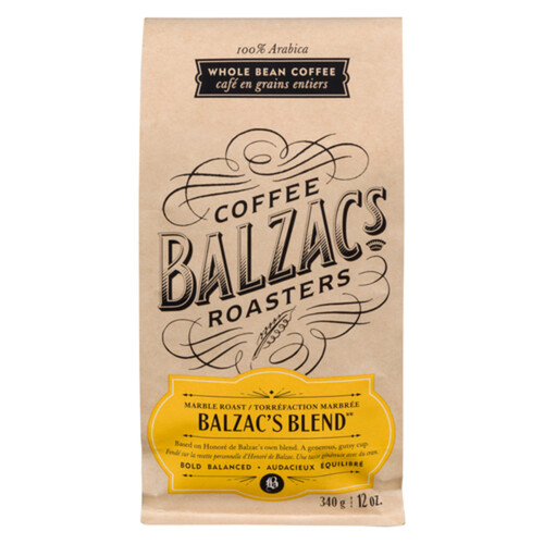 Balzac's Coffee Whole Bean Coffee Roasters Blend 340 g