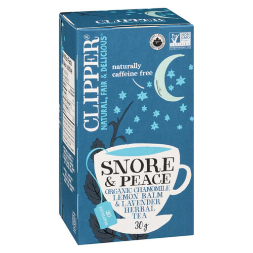 Clipper Organic Herbal Tea Snore And Peace 30 g