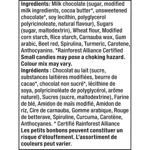 Smarties Candy Coated Milk Chocolate Multipack 180 g