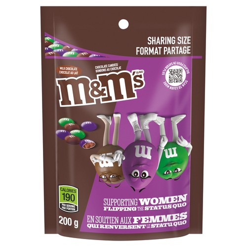 M&M's Candy Milk Chocolate Purple 200 g