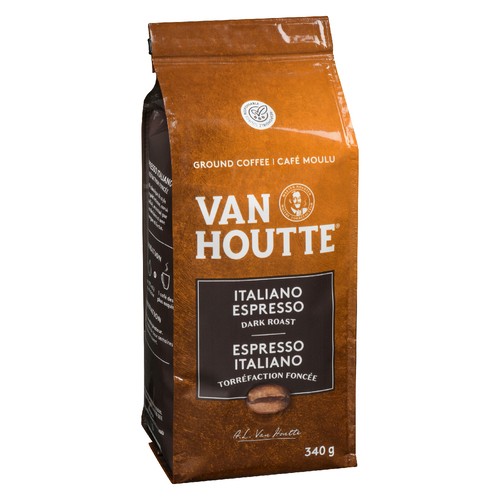 Van Houtte Ground Coffee Bag Espresso Italiano 340 g