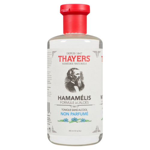 Thayers Witch Hazel Alcohol - Free Facial Toner Unscented 355 ml