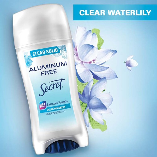 Secret Deodorant Stick Clear Waterlily 68 g