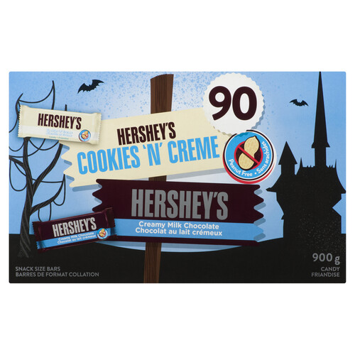 Hershey's Halloween Chocolate Assorted Bars Snack Size 900 g