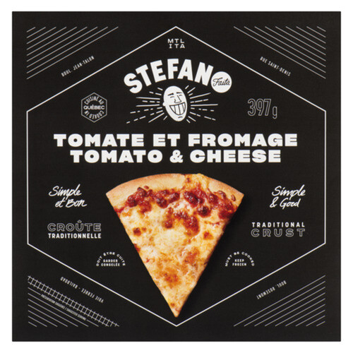 Stefano Frozen Pizza Tomato & Cheese 397 g