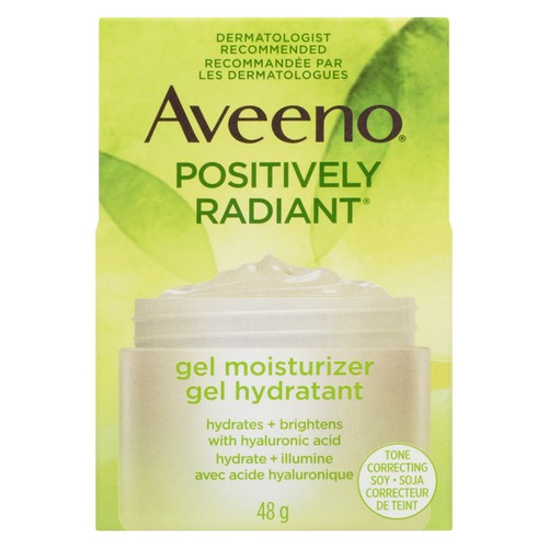 Aveeno Gel Moisturizer Positively Radiant 48 g