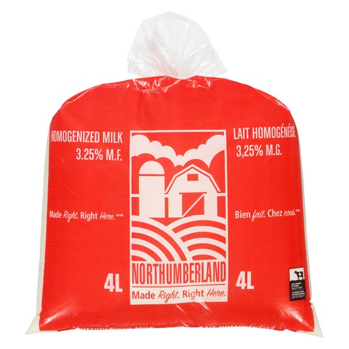 Northumberland 3.25% Milk Homogenized  4 L