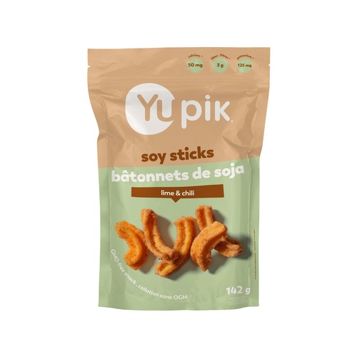 Yupik Snack Soy Sticks Lime & Chili 142 g