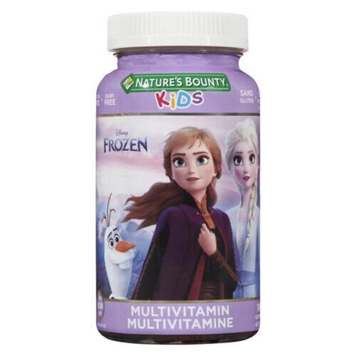 Nature's Bounty Kids Gluten-Free Multivitamin Disney Frozen Gummies 180 Count