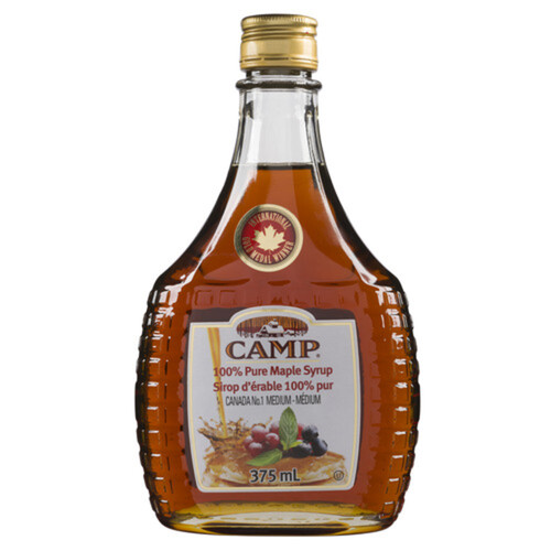 Camp Maple Syrup Amber Grade A 375 ml