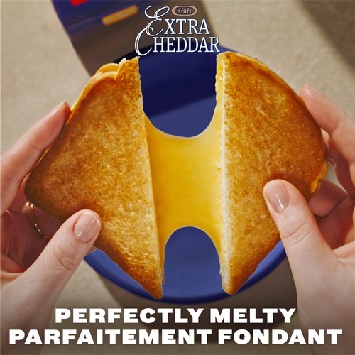 Kraft Sliced Process Cheese Extra Cheddar 28 Thick Slices 785 g