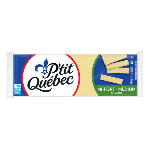 P'tit Québec Cheese Medium Cheddar 400 g
