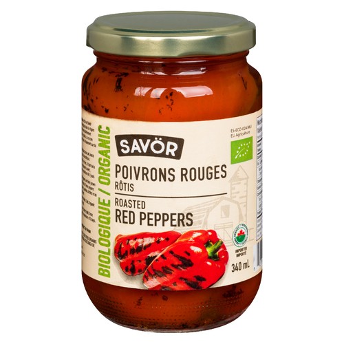 Savor Roasted Red Peppers 340 ml