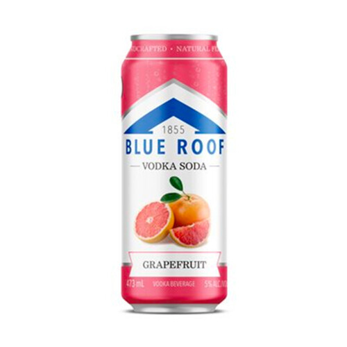 Blue Roof Vodka Soda Grapefruit 473 ml (can)