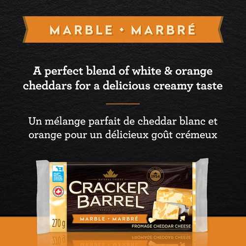 Cracker Barrel Cheese Marble 270 g