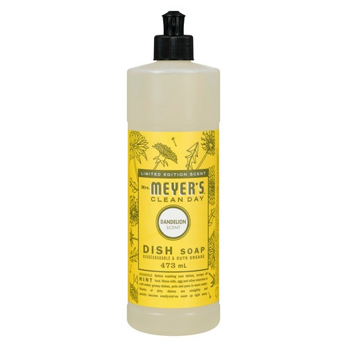 Mrs. Meyer's Clean Day Dish Soap Dandelion Scent 473 ml