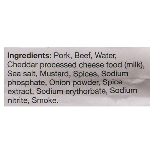 Grimm's Fine Foods Gluten-Free Sizzlin Smokies Chedder 450 g