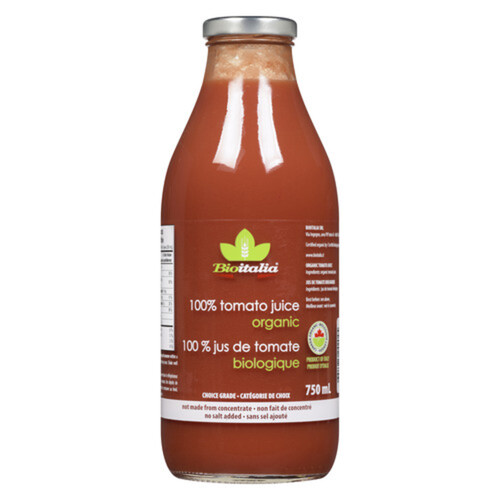 Bioitalia Organic Juice Tomato Vegetable 750 ml (bottle)