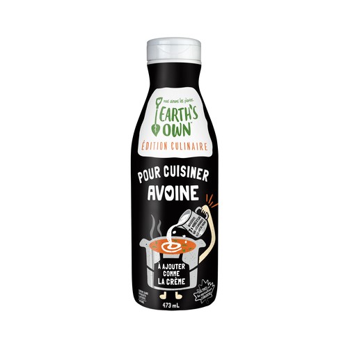 Earth's Own Dairy Free Culinary Edition Alternative Oat Cream 473 ml