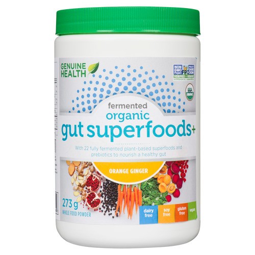 Genuine Health Fermented Superfoods Dietary Aid Orange Ginger 273 g