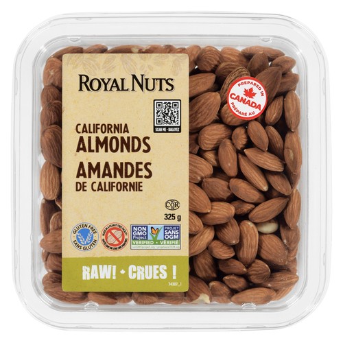 Royal Nuts Gluten-Free Raw Almonds 325 g