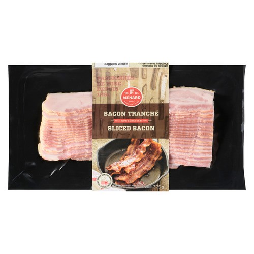 F. Ménard Sliced Bacon Regular 375 g