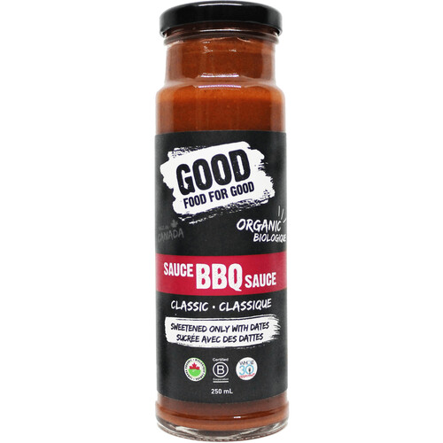 Good Food For Good Organic BBQ Sauce Classic 250 ml