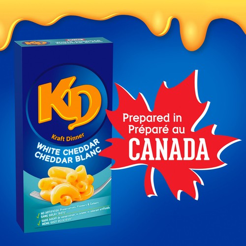 Kraft Dinner Macaroni And Cheese White Cheddar 200 g
