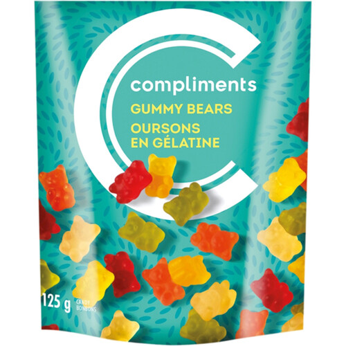 Compliments Candy Gummy Bears 125 g