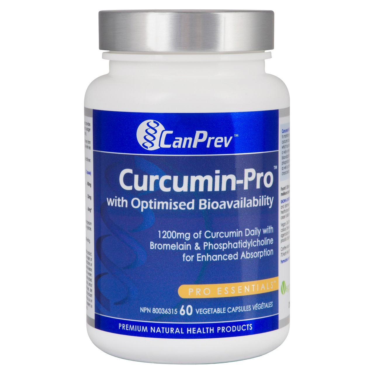 CanPrev Curcumin-Pro Vegetable Capsules 60 Count - Voilà Online ...