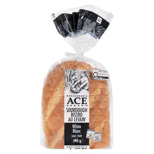 ACE Bakery Sourdough Bistro Loaf Classic White 595 g (frozen)