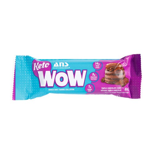 Ans Performance KetoWow Bar Triple Chocolate Cake 40 g