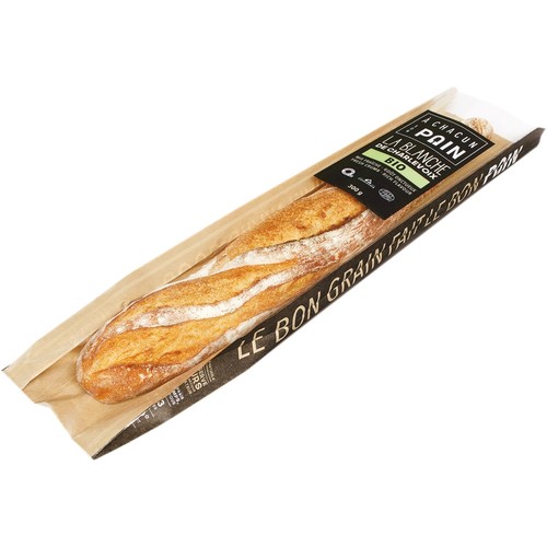 À Chacun Son Pain Organic Baguette La Blanche 300 g