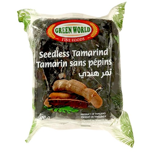 Green World Food Tamarind Paste Seedless 400 g