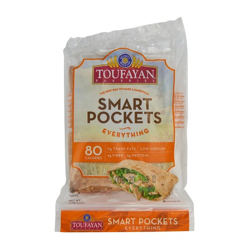 Toufayan Bakeries Everything Smart Pocket 258 g