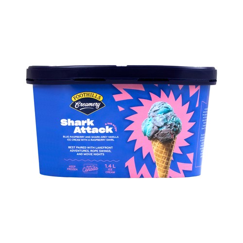 Foothills Creamery Ice Cream Shark Attack 1.4 L