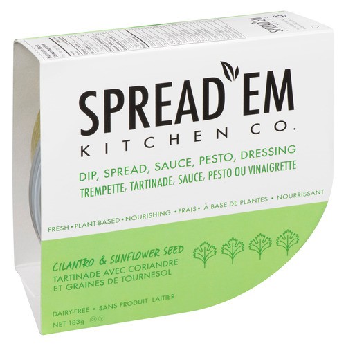 Spread'Em Kitchen Cilantro Pumpkin Sunflower Spread 183 g