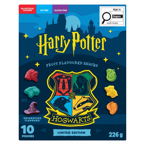 Betty Crocker Fruit Snacks Harry Potter 226 g