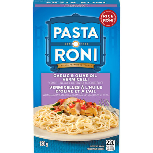 Pasta Roni Vermicelli Garlic & Olive Oil 136 g