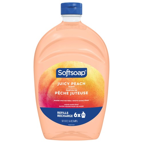 Softsoap Liquid Hand Soap Refills Juicy Peach 1.47 L