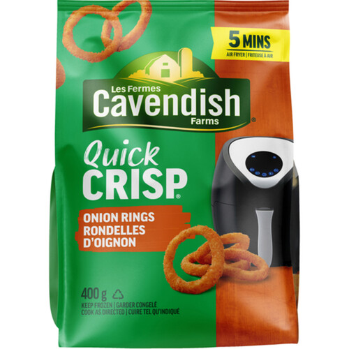 Cavendish Farms Quick Crisp Onion Rings 400 g