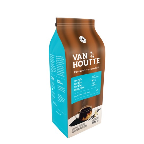 Van Houtte Ground Coffee Light Roast French Vanilla 340 g
