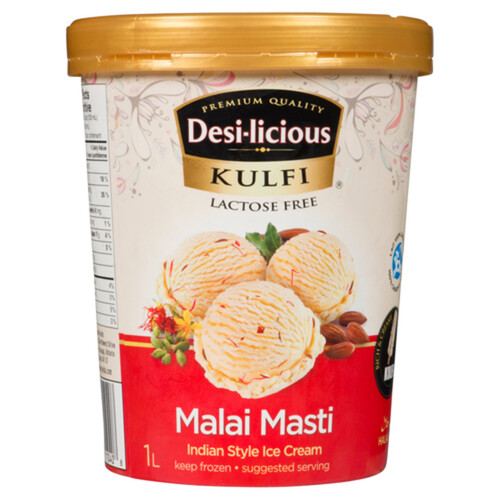 Desi-Licious Kulfi Malai Ice Cream 1 L